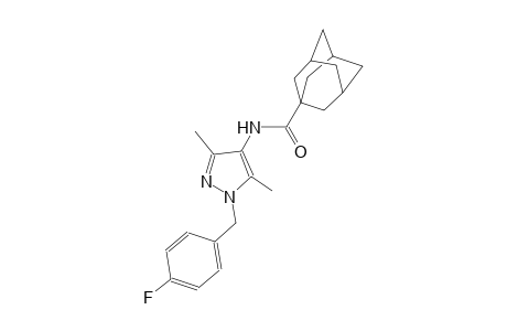 N-[1-(4-fluorobenzyl)-3,5-dimethyl-1H-pyrazol-4-yl]-1-adamantanecarboxamide