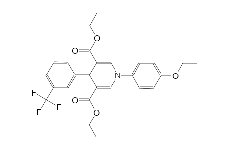 1-(4-Ethoxyphenyl)-4-[3-(trifluoromethyl)phenyl]-4H-pyridine-3,5-dicarboxylic acid diethyl ester
