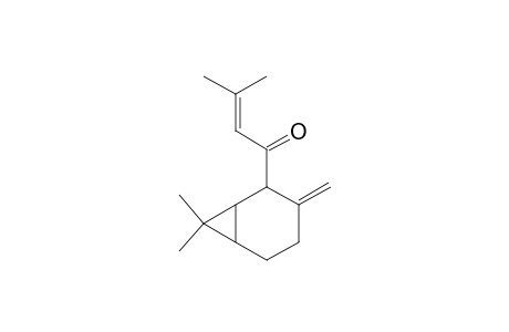 2-Buten-1-one, 1-(7,7-dimethyl-3-methylenebicyclo[4.1.0]hept-2-yl)-3-methyl-, [1R-(1.alpha.,2.alpha.,6.alpha.)]-