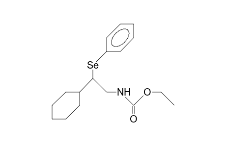 (2-Cyclohexyl-2-phenylseleno-ethyl)-carbamic acid, ethyl ester