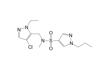 1H-pyrazole-4-sulfonamide, N-[(4-chloro-1-ethyl-1H-pyrazol-5-yl)methyl]-N-methyl-1-propyl-