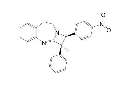 (1S,2R)-2-Methyl-1-(4-nitrophenyl)-2-phenyl-1,2,8,9-tetrahydroazeto[2,1-b][1,3]benzodiazepine