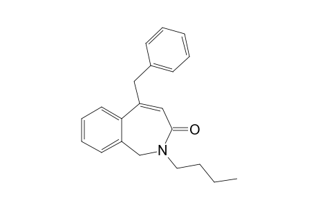 N-Butyl-5-benzyl-2,3-dihydro-[2]-benzazepin-391H)-one