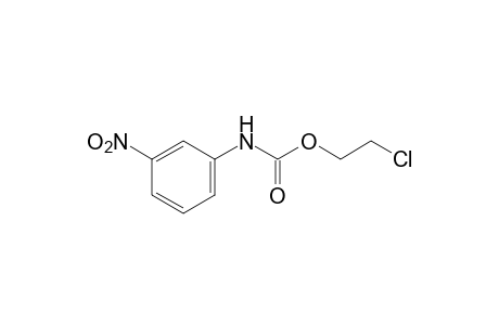 m-nitrocarbanilic acid, 2-chloroethyl ester