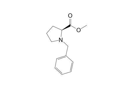 (2S)-1-(phenylmethyl)-2-pyrrolidinecarboxylic acid methyl ester