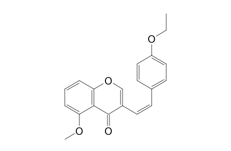(Z)-3-Styryl-4'-ethoxy-5-methoxychromone