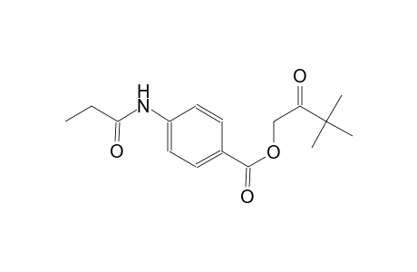 3,3-dimethyl-2-oxobutyl 4-(propionylamino)benzoate
