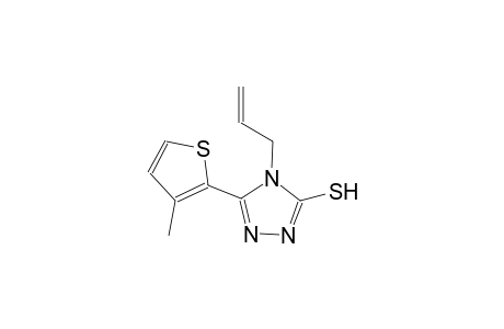 4-allyl-5-(3-methyl-2-thienyl)-4H-1,2,4-triazole-3-thiol