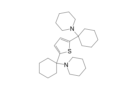 1-[1-[5-(1-piperidin-1-ylcyclohexyl)thiophen-2-yl]cyclohexyl]piperidine