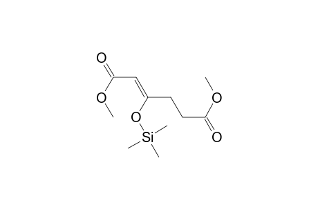 Dimethyl (2Z)-3-[(trimethylsilyl)oxy]-2-hexenedioate
