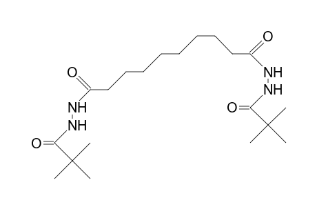 N,N'-Bis(2,2-dimethyl-propanoyl)-sebacic acid, dihydrazide
