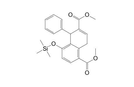 1,6-Naphthalenedicarboxylic acid, 5,8-dihydro-5-phenyl-4-[(trimethylsilyl)oxy]-, dimethyl ester