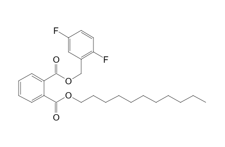 Phthalic acid, 2,5-difluorobenzyl undecyl ester