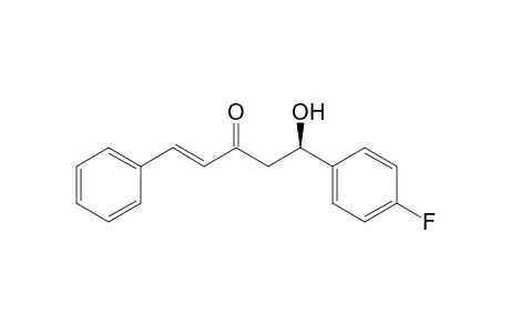(5R,1E)-5-Hydroxy-5-(4-fluorophenyl)-1-phenyl-1-penten-3-one