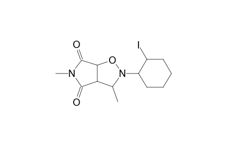 2-(2-Iodocyclohexyl)-3,5-dimethyltetrahydropyrrolo[3,4-d]isoxazole-4,6-dione