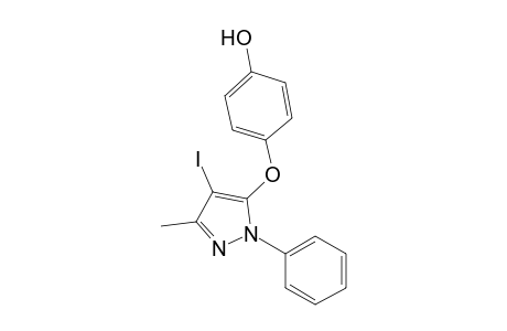Phenol, 4-[(4-iodo-3-methyl-1-phenyl-1H-pyrazol-5-yl)oxy]-