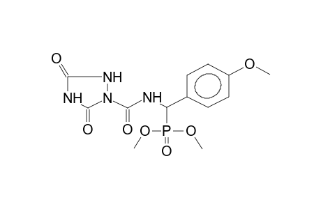 O,O-DIMETHYL(PERHYDRO-1,2,4-TRIAZOL-3,5-DION-1-YLCARBAMOYL)(4-METHOXYPHENYL)METHYLPHOSPHONATE