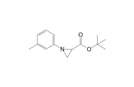 tert-Butyl N-(m-methylphenyl)aziridine-2-carboxylate