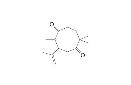 7-Isopropenyl-2,2,6-trimethyl-1,5-cyclooctanedione