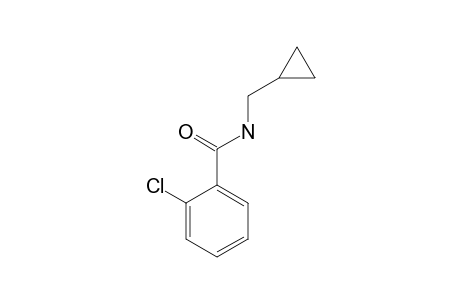 o-chloro-N-(cyclopropylmethyl)benzamide