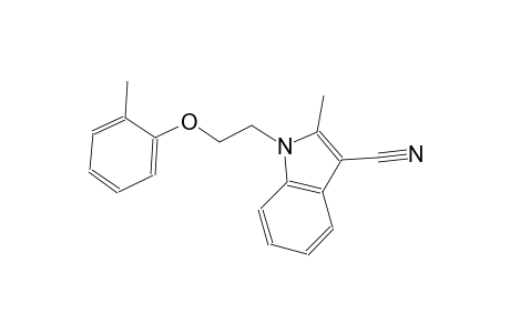 2-methyl-1-[2-(2-methylphenoxy)ethyl]-1H-indole-3-carbonitrile
