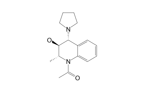 1-ACETYL-3-HYDROXY-2-METHYL-4-PYRROLIDYL-1,2,3,4-TETRAHYDROQUINOLINE