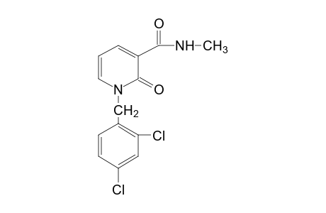 1-(2,4-DICHLOROBENZYL)-1,2-DIHYDRO-N-METHYL-2-OXONICOTINAMIDE