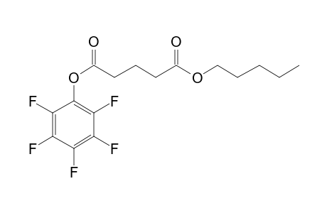 Glutaric acid, pentafluorophenyl pentyl ester