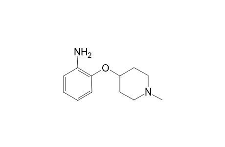 2-[(1-methylpiperidin-4-yl)oxy]aniline