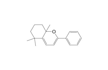 5H-1-Benzopyran, 6,7,8,8a-tetrahydro-5,5,8a-trimethyl-2-phenyl-