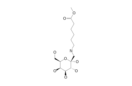 1-[N-[5-(METHOXYCARBONYL)-PENTYL]-AMINO]-1-DEOXY-ALPHA-D-GALACTO-HEPT-2-ULO-PYRANOSIDE