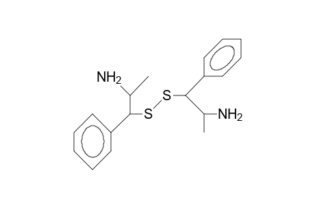 Bis-1-(2-amino-1-phenylpropyl)-disulfid, (erythro)