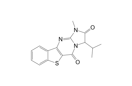 3-Methyl-1-(iso-propyl)benzothieno[3,2-d]imidazo[1,2-a]pyrimidine-3-Methyl-1-(iso-propyl)benzothieno[3,2-d]imidazo[1,2-a]pyrimidine-2,5-(1H,3H)-dione