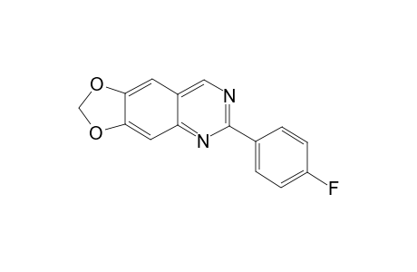 6-(4-fluorophenyl)-[1,3]dioxolo[4,5-g]quinazoline