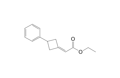 Ethyl (3-phenylcyclobutylidene)acetate