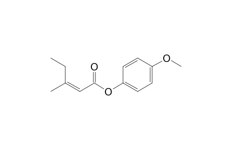 (4-methoxyphenyl) (Z)-3-methylpent-2-enoate
