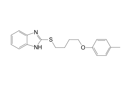 1H-1,3-Benzimidazole, 2-[[4-(4-methylphenoxy)butyl]thio]-