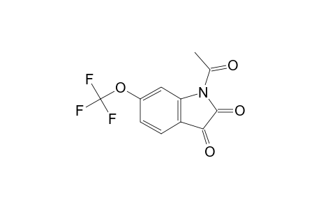 6-(Trifluoromethoxy)-1H-indole-2,3-dione, acetate