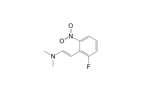 3-Fluoro-(trans)-2-[.beta.-(dimethylamino)vinyl]-nitrobenzene