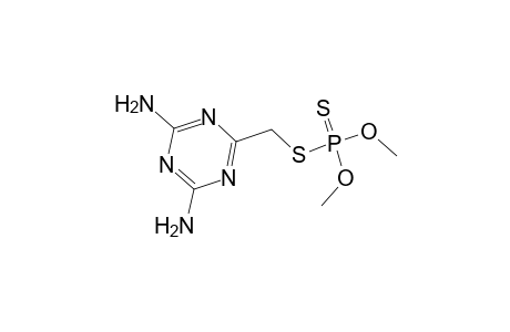 2,4-Diamino-6-dimethoxyphosphinothionylthiomethyl-s-triazine