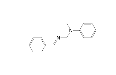 Methyl-[[(E)-(4-methylbenzylidene)amino]methyl]-phenyl-amine