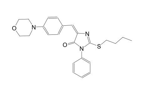 4H-imidazol-4-one, 2-(butylthio)-3,5-dihydro-5-[[4-(4-morpholinyl)phenyl]methylene]-3-phenyl-, (5E)-