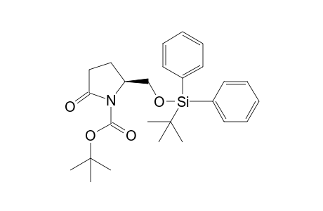 (5S)-1-(tert-Butoxycarbonyl)-5-(tert-butyldiphenylsilanyloxymethyl)pyrrolidin-2-one