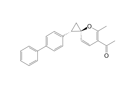 1-((1S,3S)-1-([1,1'-biphenyl]-4-yl)-5-methyl-4-oxaspiro[2.5]octa-5,7-dien-6-yl)ethanone