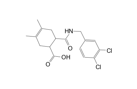 6-{[(3,4-dichlorobenzyl)amino]carbonyl}-3,4-dimethyl-3-cyclohexene-1-carboxylic acid