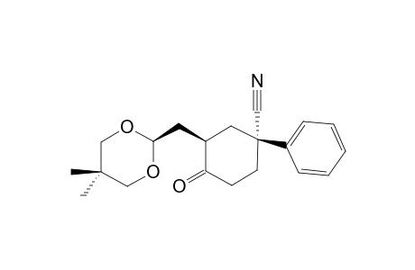 ETHAN-2-(4-CYANO-4-PHENYL-2-ETHYL-1-OXOCYClOHEXYL)-2,2ï-DIMETHYLPROPYLENENDIOXYACETAL