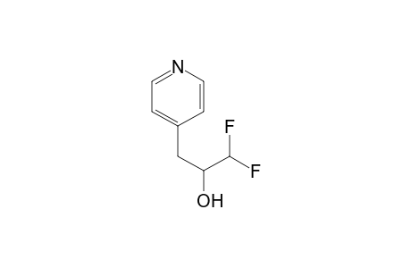 (rac)-1,1-Difluoro-3-(pyridin-4-yl)propan-2-ol