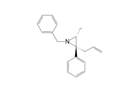 trans-2-Allyl-1-benzyl-3-methyl-2-phenylaziridine