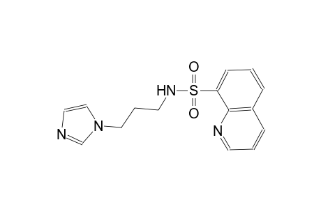 N-[3-(1H-imidazol-1-yl)propyl]-8-quinolinesulfonamide