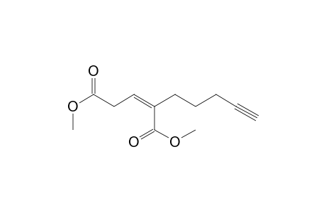 Methyl 4-methoxycarbonylnon-3-en-8-ynoate